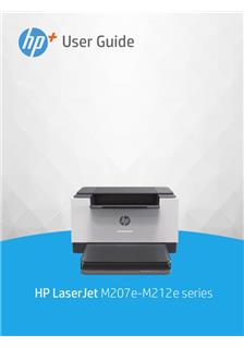Hewlett Packard LaserJet M212 manual. Camera Instructions.